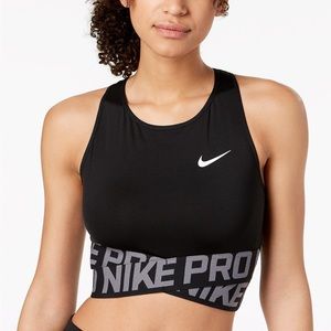 Nike Pro Dri-Fit Cropped Racerback Tank Top